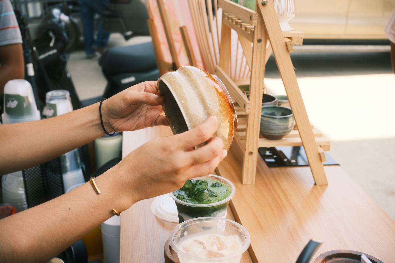 slowdrinks matcha preparation